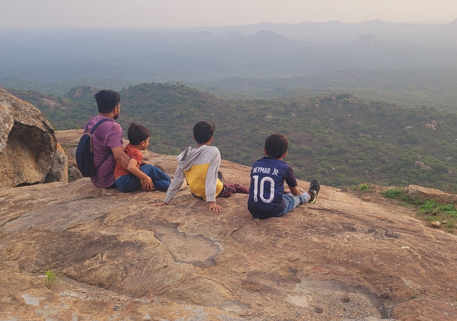 Unedurga Fort Trek with Kids