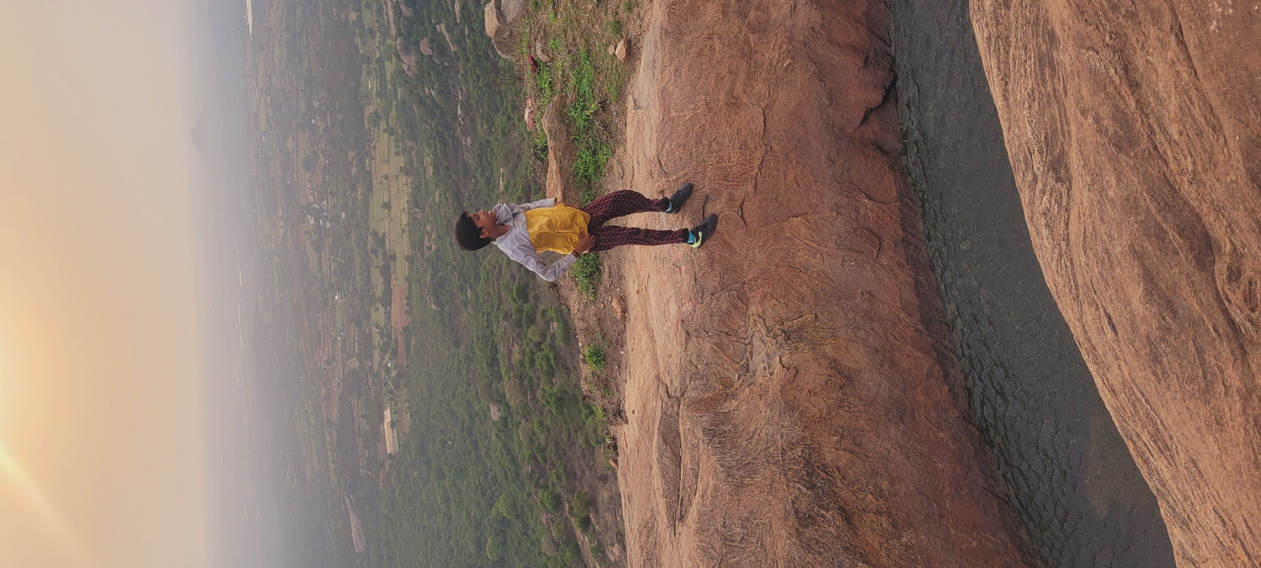 Unedurga Fort Trek with Kids